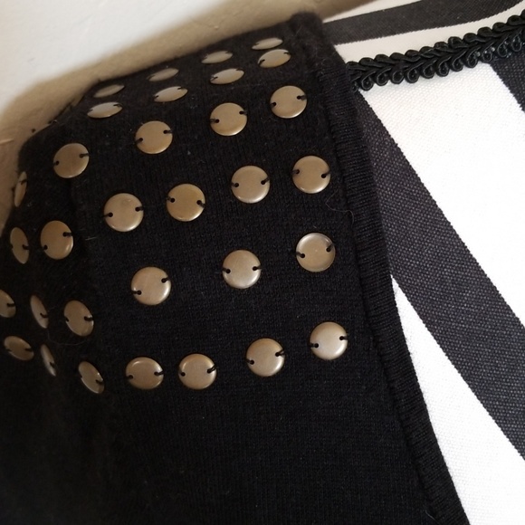 Bebe Black Bronze Sweater Dress - Picture 2 of 6